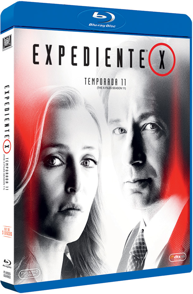 Diseño de la carátula de Expediente X - Undécima Temporada en Blu-ray 1