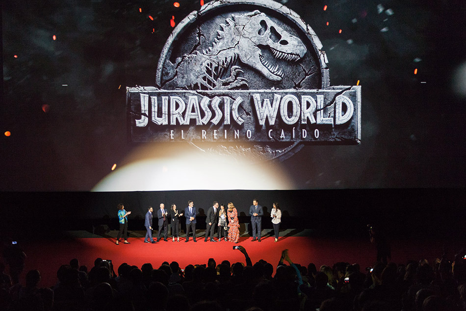 Imágenes de la premiere Jurassic World: El Reino Caído en Madrid 16