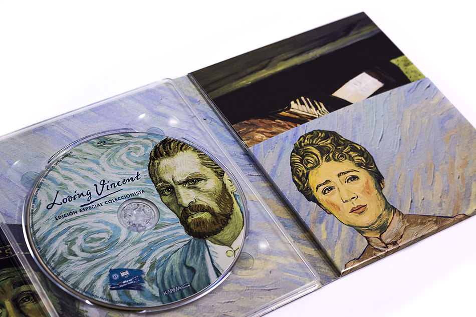 Fotografías de la edición coleccionistas de Loving Vincent en Blu-ray 16