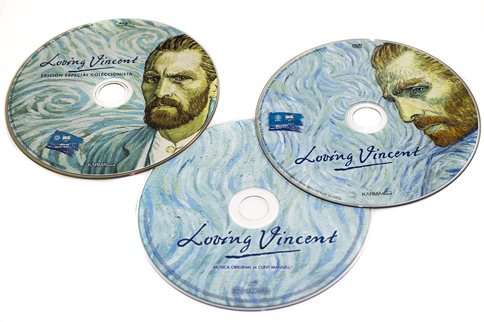 Fotografías de la edición coleccionistas de Loving Vincent en Blu-ray 18