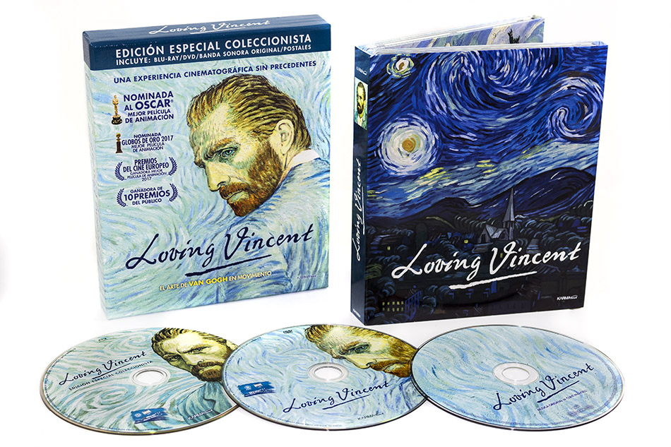 Fotografías de la edición coleccionistas de Loving Vincent en Blu-ray 21