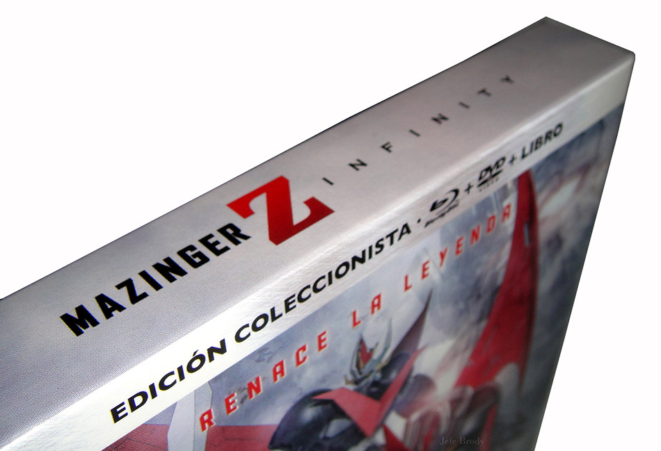 Fotografías de la edición coleccionista de Mazinger Z: Infinity en Blu-ray 7