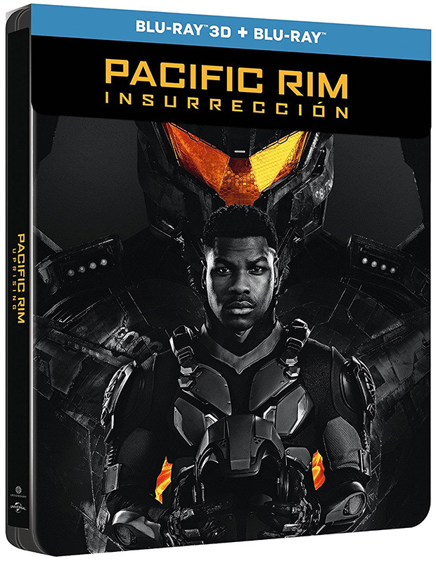 Desvelada la carátula del Blu-ray 3D de Pacific Rim: Insurrección - Edición Metálica 1