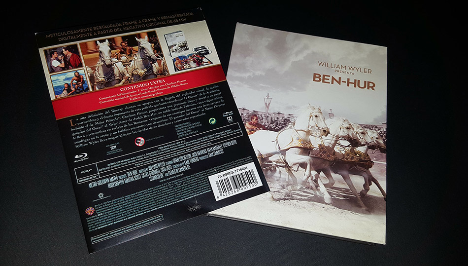 Fotografías del Digibook de Ben-Hur en Blu-ray 6