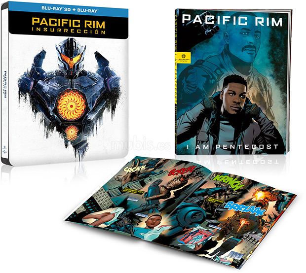 Pacific Rim: Insurrección - Edición Metálica + Cómic Ultra HD Blu-ray 7