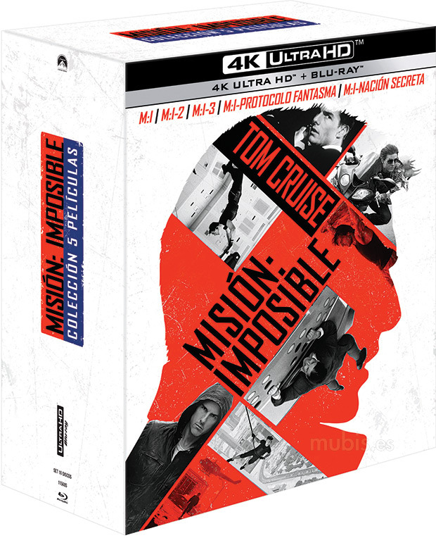 Desvelada la carátula del Ultra HD Blu-ray de Misión: Imposible - Colección 5 películas 1