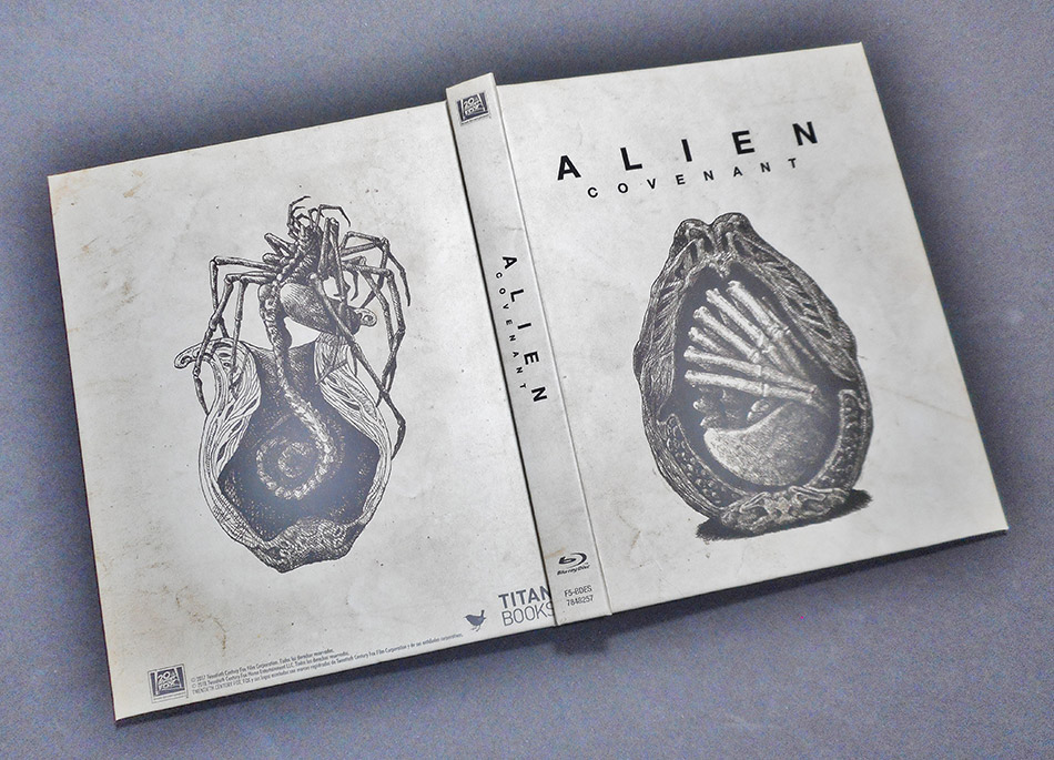 Fotografías del Digibook de Alien: Covenant en Blu-ray 6
