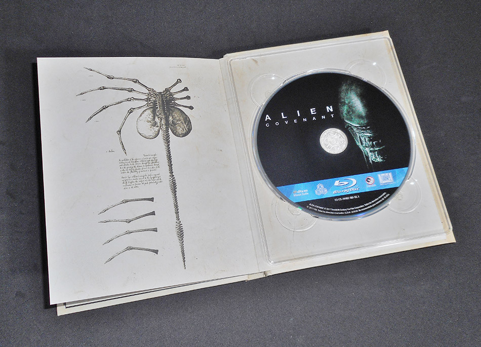 Fotografías del Digibook de Alien: Covenant en Blu-ray 15