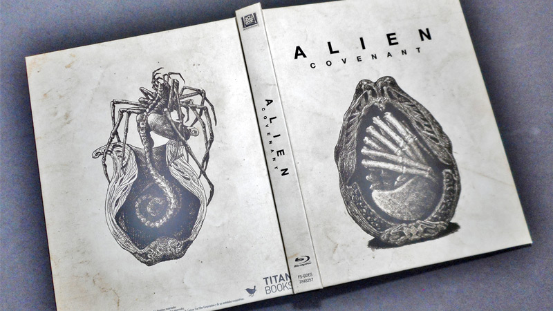 Fotografías del Digibook de Alien: Covenant en Blu-ray