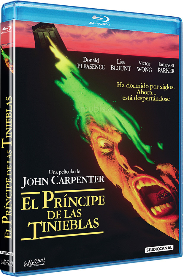 Carátula completa del Blu-ray de El Príncipe de las Tinieblas 1