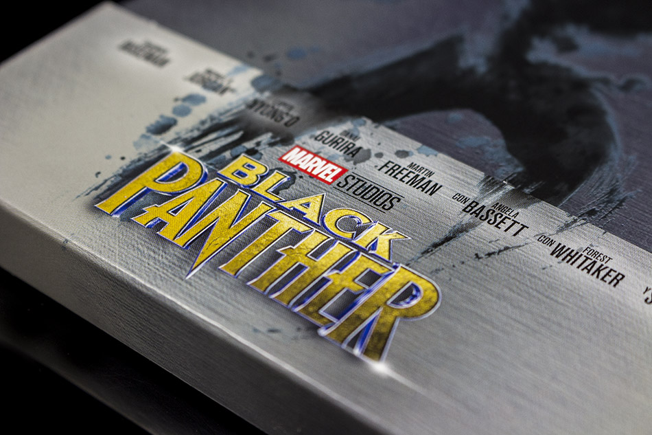 Fotografías del Steelbook de Black Panther en Blu-ray 3D y 2D 4