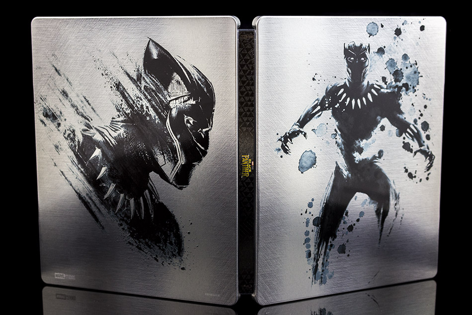 Fotografías del Steelbook de Black Panther en Blu-ray 3D y 2D 11