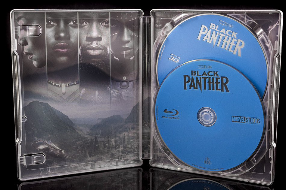Fotografías del Steelbook de Black Panther en Blu-ray 3D y 2D 13