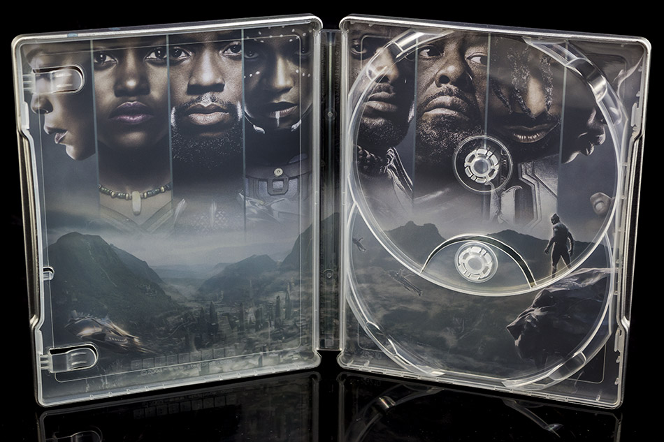 Fotografías del Steelbook de Black Panther en Blu-ray 3D y 2D 16