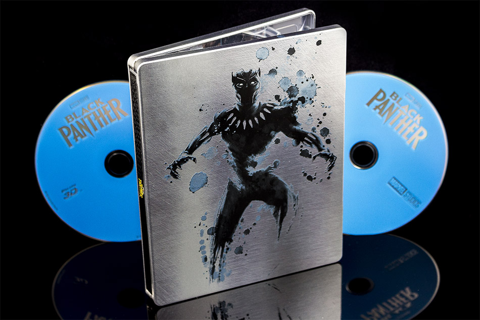 Fotografías del Steelbook de Black Panther en Blu-ray 3D y 2D 19