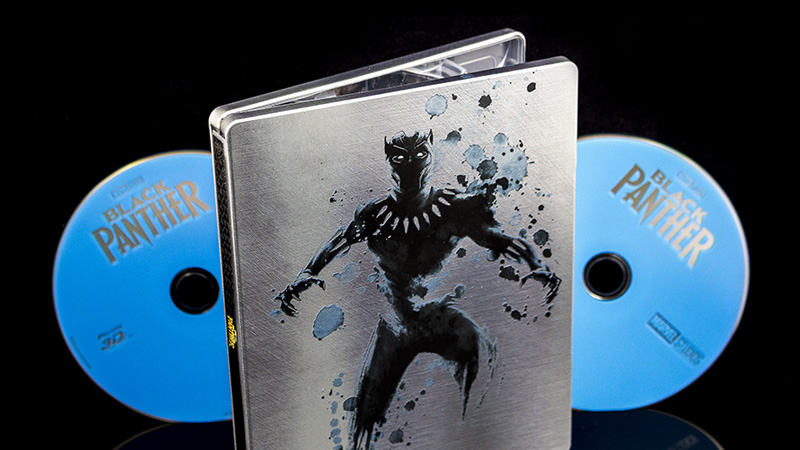 Fotografías del Steelbook de Black Panther en Blu-ray 3D y 2D