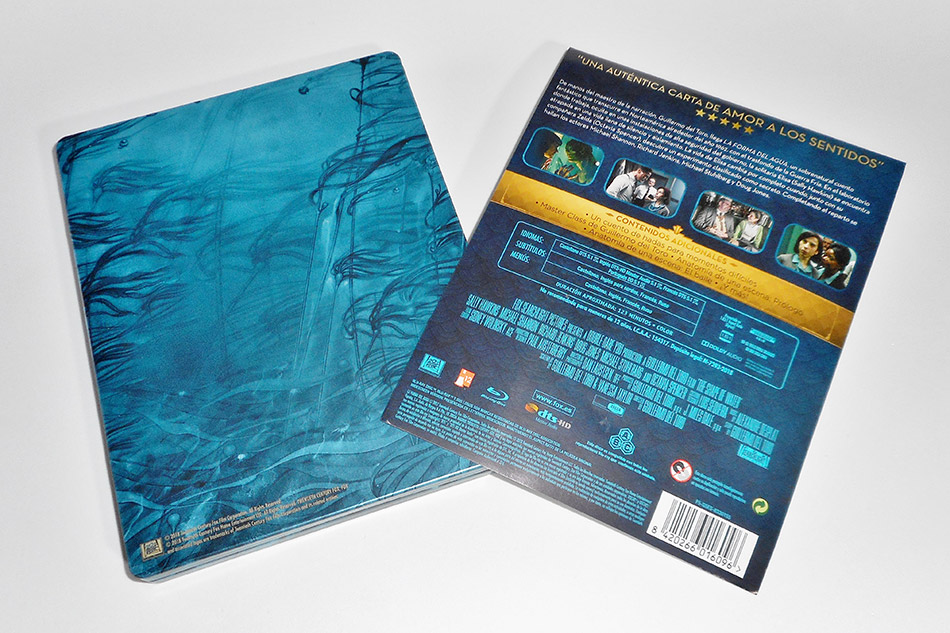 Fotografías del Steelbook de La Forma del Agua en Blu-ray 5