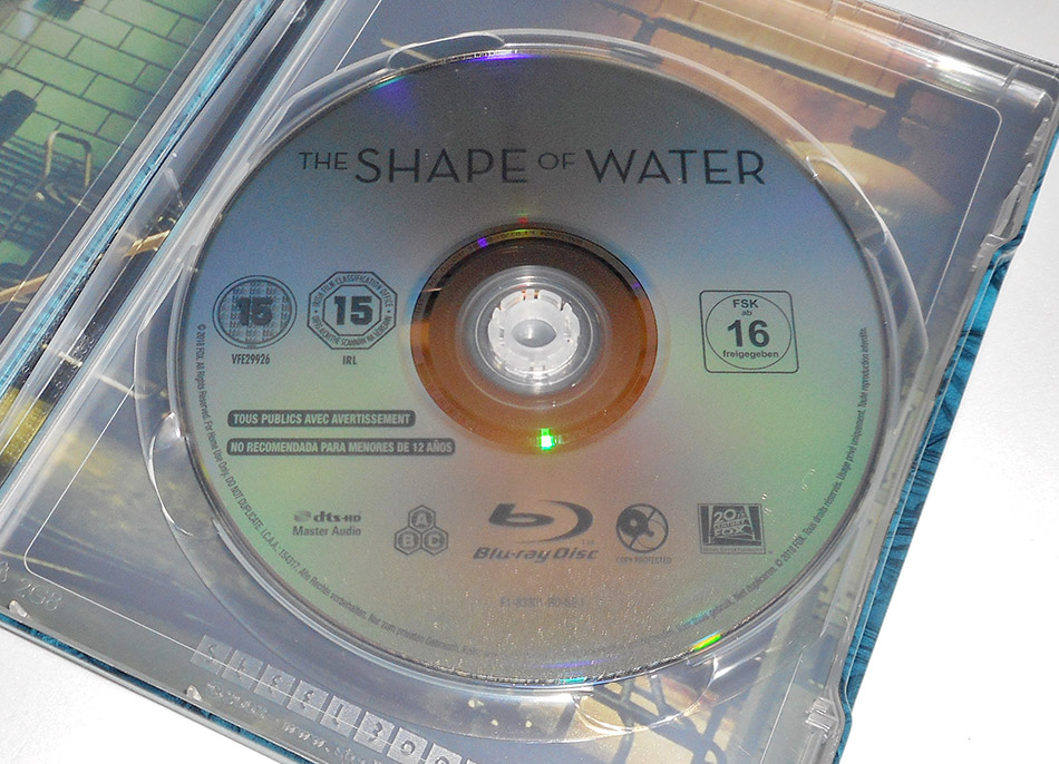Fotografías del Steelbook de La Forma del Agua en Blu-ray 9