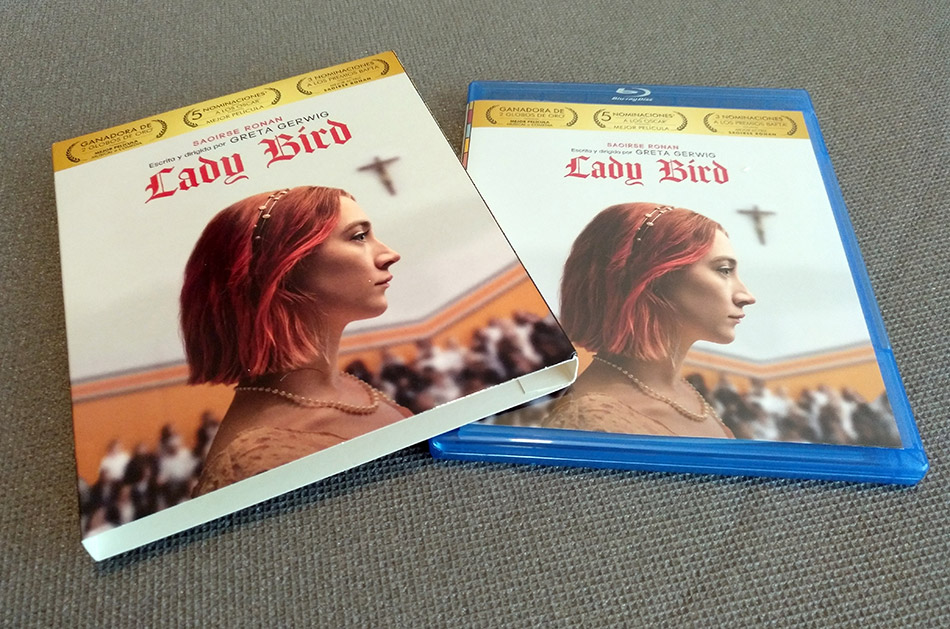 Fotografías de Lady Bird en Blu-ray con funda y libreto 4