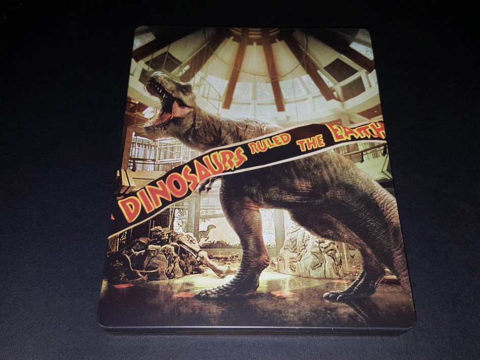 Fotografías del Steelbook de Jurassic Park 25th Anniversary Collection Blu-ray 9