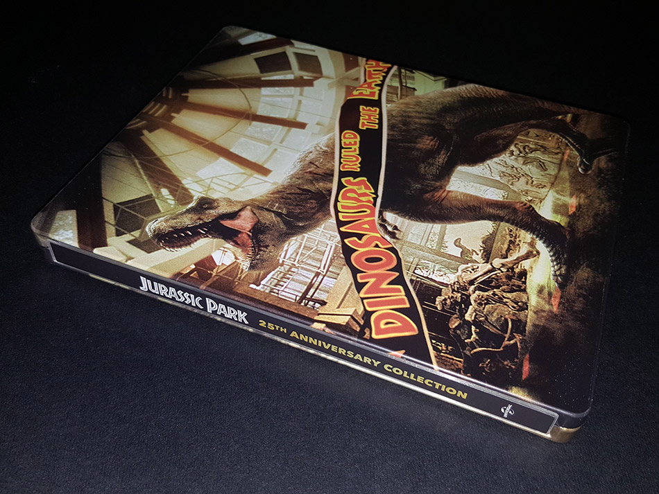 Fotografías del Steelbook de Jurassic Park 25th Anniversary Collection Blu-ray 10