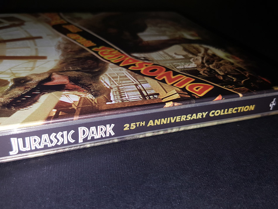 Fotografías del Steelbook de Jurassic Park 25th Anniversary Collection Blu-ray 18
