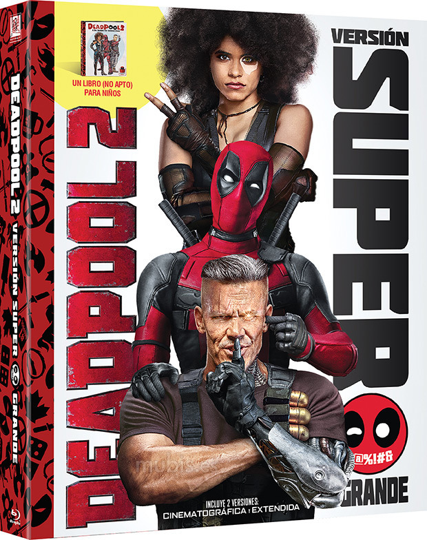 Deadpool 2 - Edición Libro Blu-ray 6
