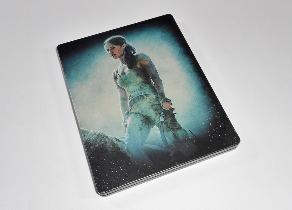 Fotografías del Steelbook de Tomb Raider en Blu-ray 3D y 2D 7