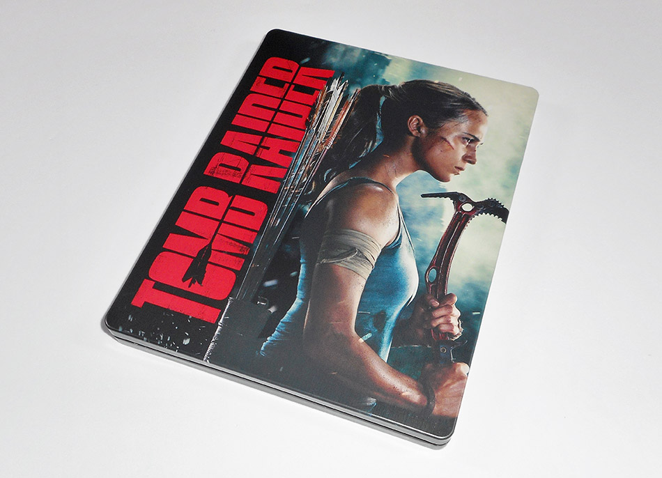 Fotografías del Steelbook de Tomb Raider en Blu-ray 3D y 2D 8
