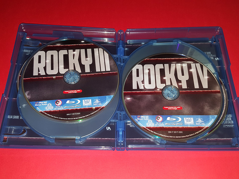 Fotografías de la colección completa de Rocky en Blu-ray (Italia) 16