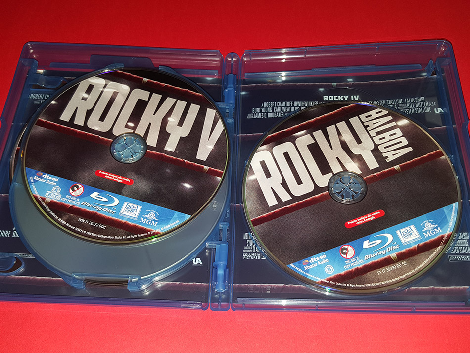 Fotografías de la colección completa de Rocky en Blu-ray (Italia) 17
