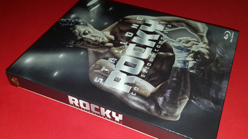 Fotografías de la colección completa de Rocky en Blu-ray (Italia)