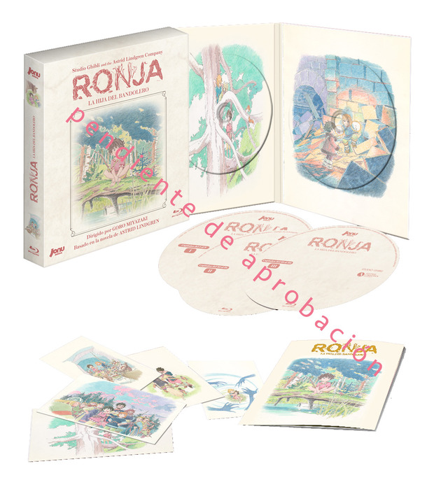 Carátula y más detalles de Ronja, La Hija del Bandolero en Blu-ray
