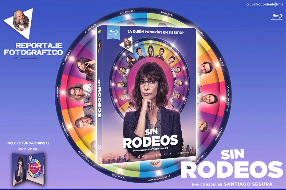 Fotografías de la edición con ruleta de Sin Rodeos en Blu-ray 1