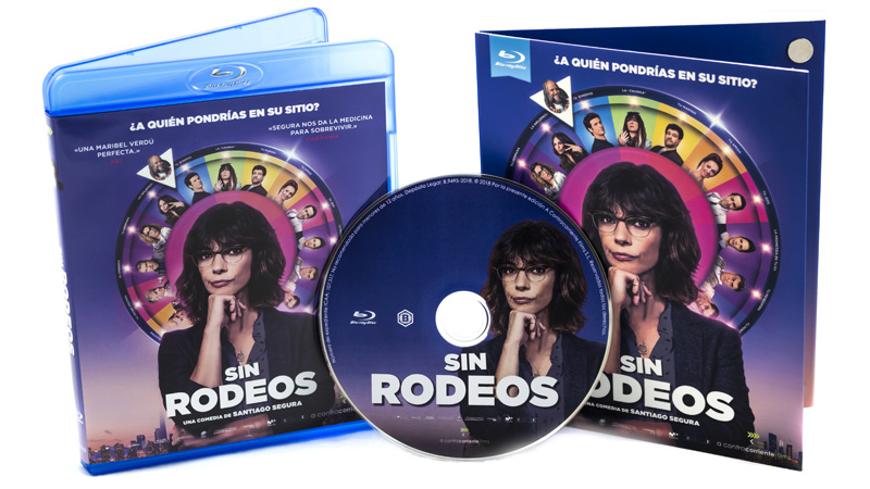 Fotografías de la edición con ruleta de Sin Rodeos en Blu-ray