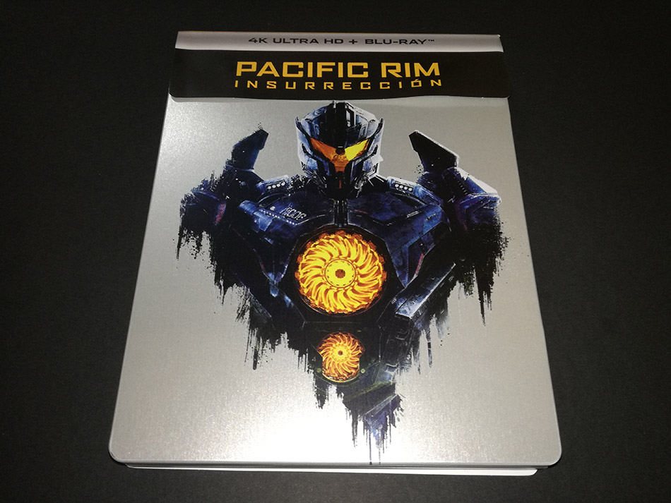 Fotografías del Steelbook de Pacific Rim: Insurrección en UHD 4K y Blu-ray 1