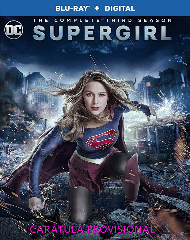 Anuncio oficial del Blu-ray de Supergirl - Tercera Temporada 1