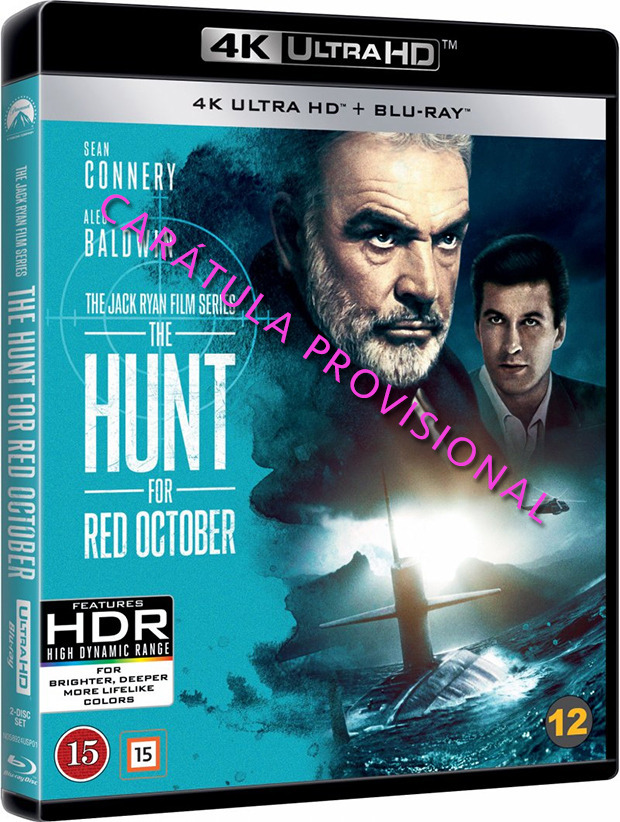 La Caza del Octubre Rojo Ultra HD Blu-ray 1