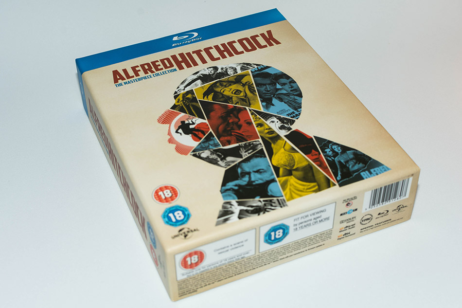 Fotografías del pack Alfred Hitchcock: The Masterpiece Collection en Blu-ray (UK) 2