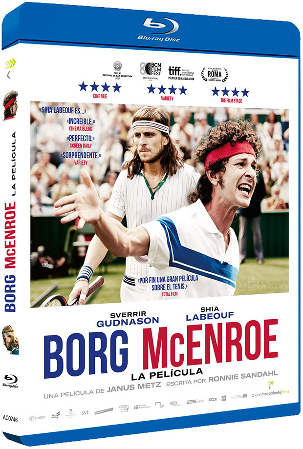 Detalles del Blu-ray de Borg McEnroe 1