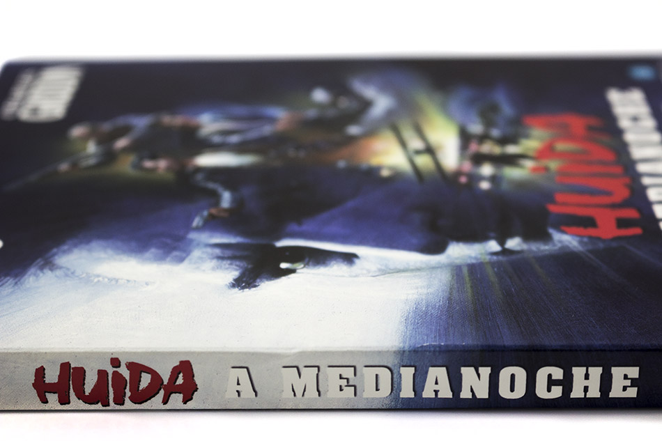 Fotografías del Blu-ray con funda y libreto de Huida a Medianoche 3