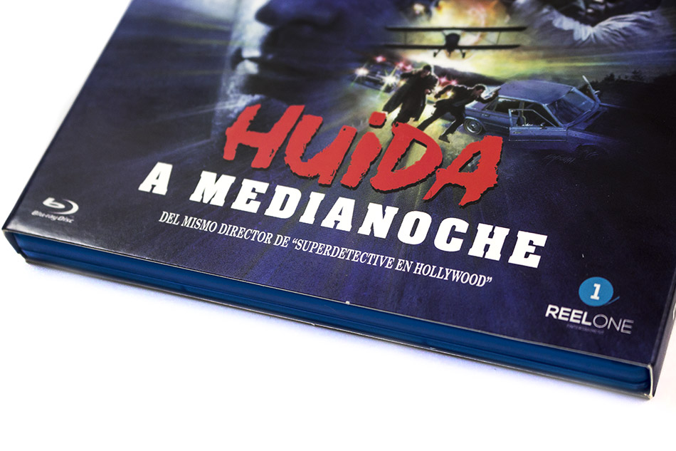 Fotografías del Blu-ray con funda y libreto de Huida a Medianoche 4