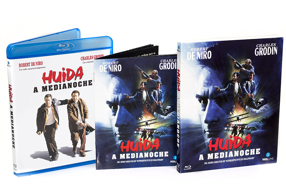 Fotografías del Blu-ray con funda y libreto de Huida a Medianoche 20