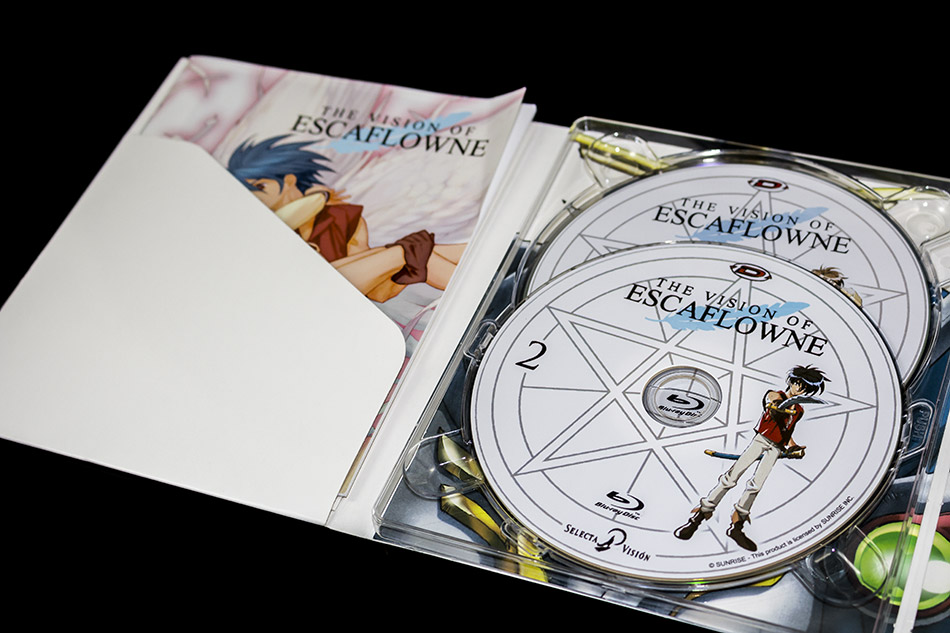 Fotografías de la edición coleccionista de La Visión de Escaflowne en Blu-ray 15