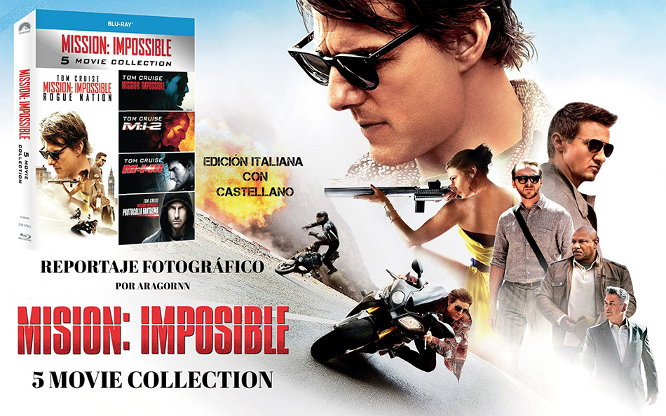 Fotografías del pack Misión: Imposible en Blu-ray (Italia) 3
