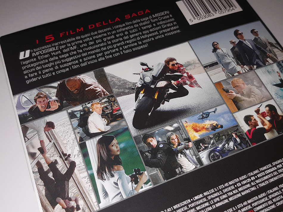 Fotografías del pack Misión: Imposible en Blu-ray (Italia) 11
