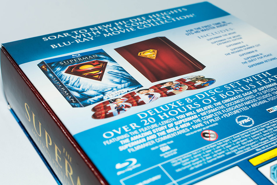 Fotografías del pack Superman Motion Picture Anthology en Blu-ray (UK) 9