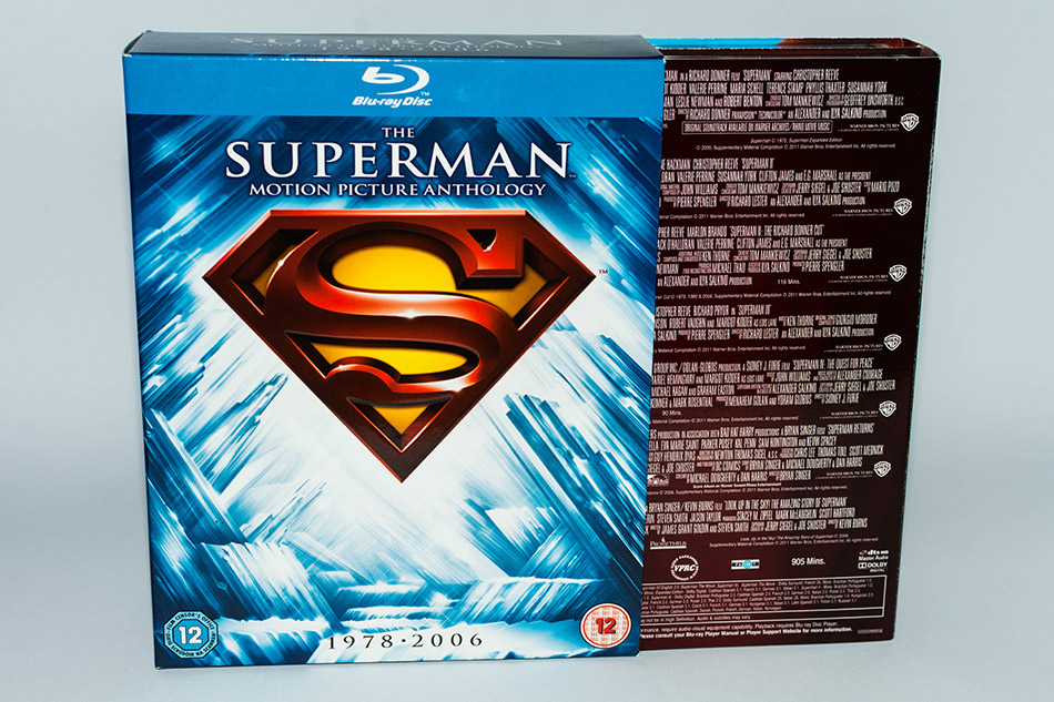 Fotografías del pack Superman Motion Picture Anthology en Blu-ray (UK) 11