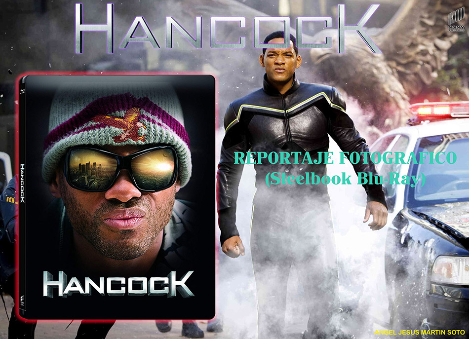 Fotografías del Steelbook de Hancock en Blu-ray 1