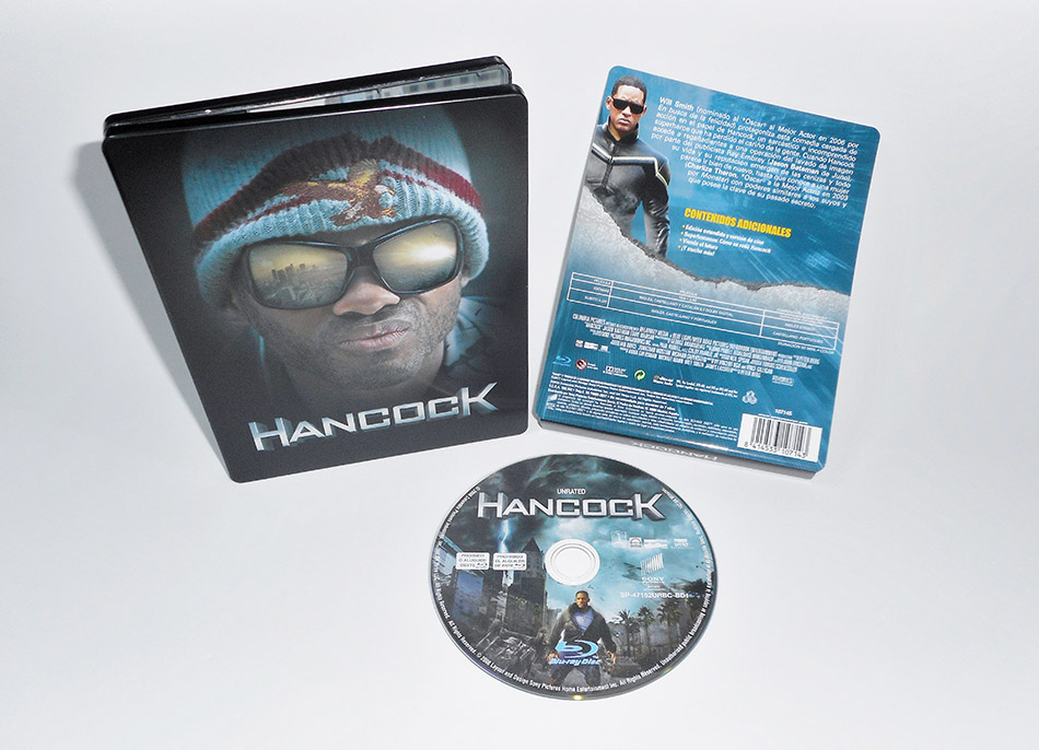Fotografías del Steelbook de Hancock en Blu-ray 15